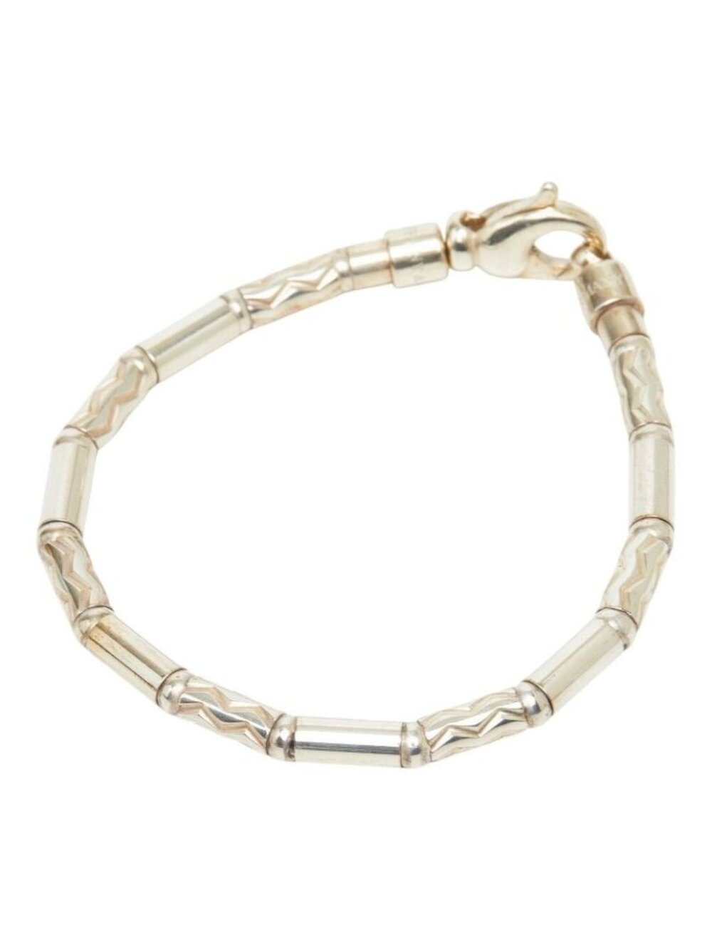 Tiffany & Co Aztec Zigzag Bracelet Silver